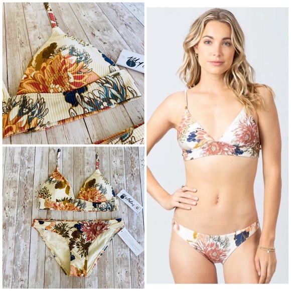 Rip Curl Other - Rip Curl Sunsetters Floral Bikini
